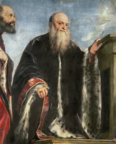 The Vendramin Family (detail) by Tiziano Vecelli